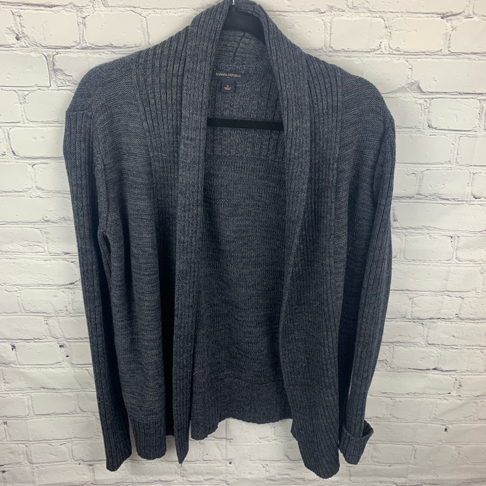 Banana Republic Gray Knit Sweater